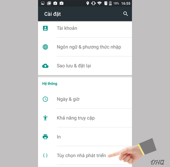 Chế độ nhà phát triển
